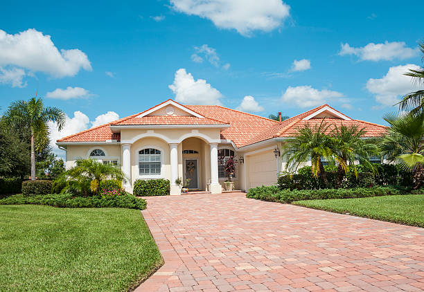 Residential Paver Driveway in Tri Lakes, IN